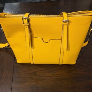 Womans's Yellow Work Bag